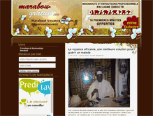 Tablet Screenshot of marabou-gratuit.com